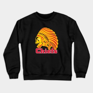 Exeter Chiefs Rugby Mascot Logo Crewneck Sweatshirt